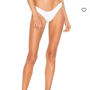 L*Space Dana Bikini Bottom in White